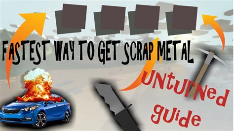 unturned metal scrap id